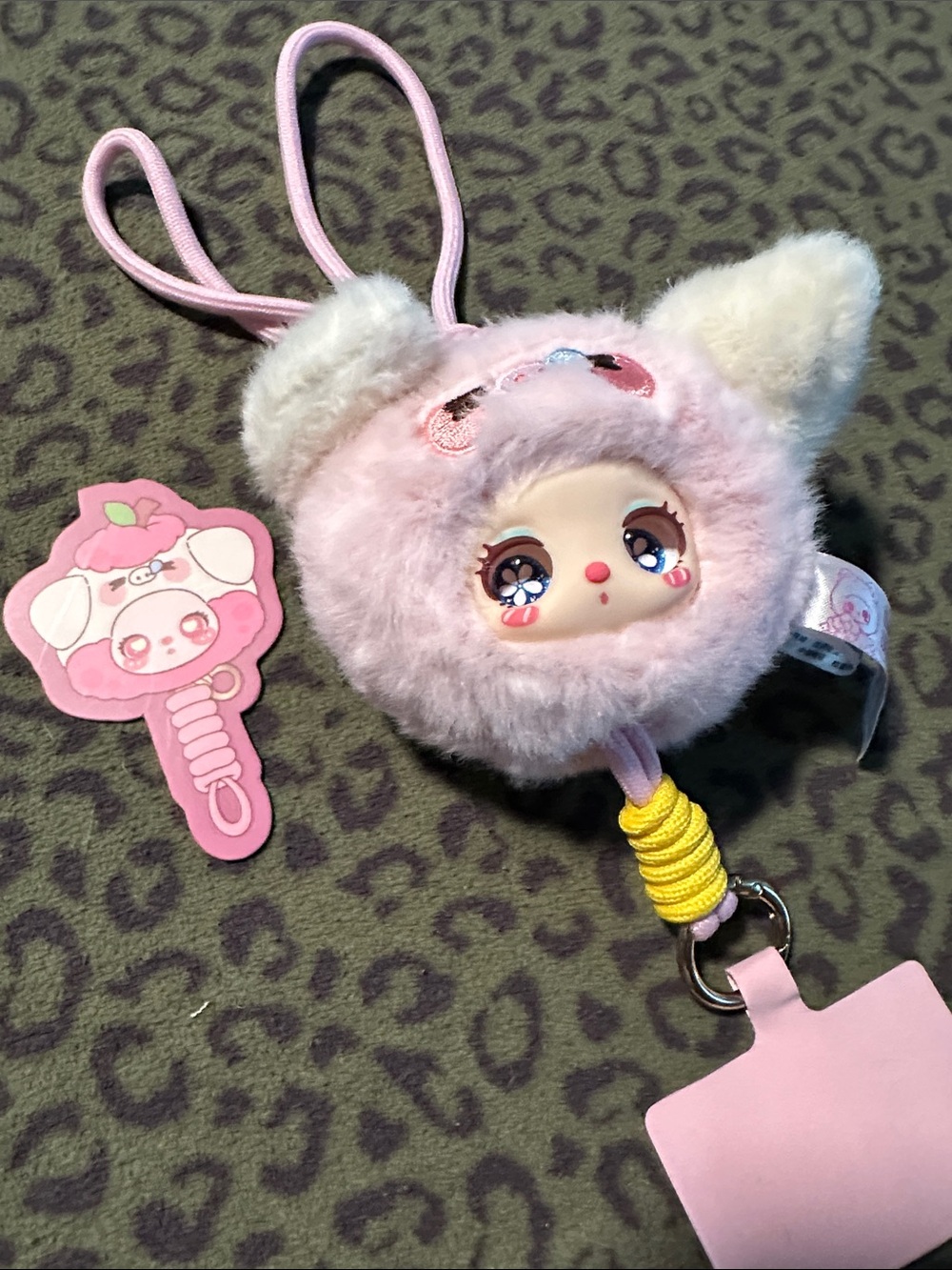 Liila’s Mini Zoo Phone Lanyard - Litchi Pig